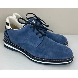 Men Harmont & Blaine Italy suede leather oxford casual dress shoes 40 (US 7)